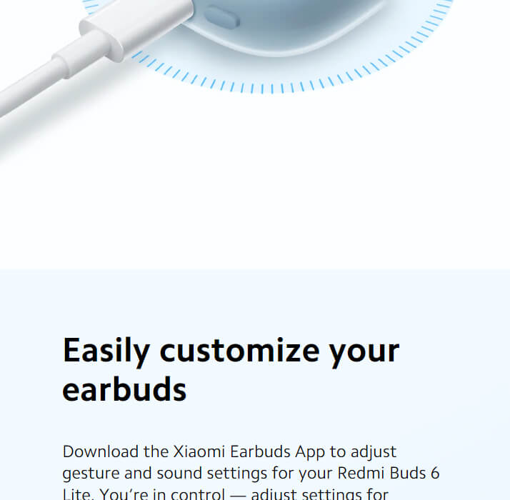 Redmi Buds Lite – Hybrid ANC, 38-Hour Battery Best Price