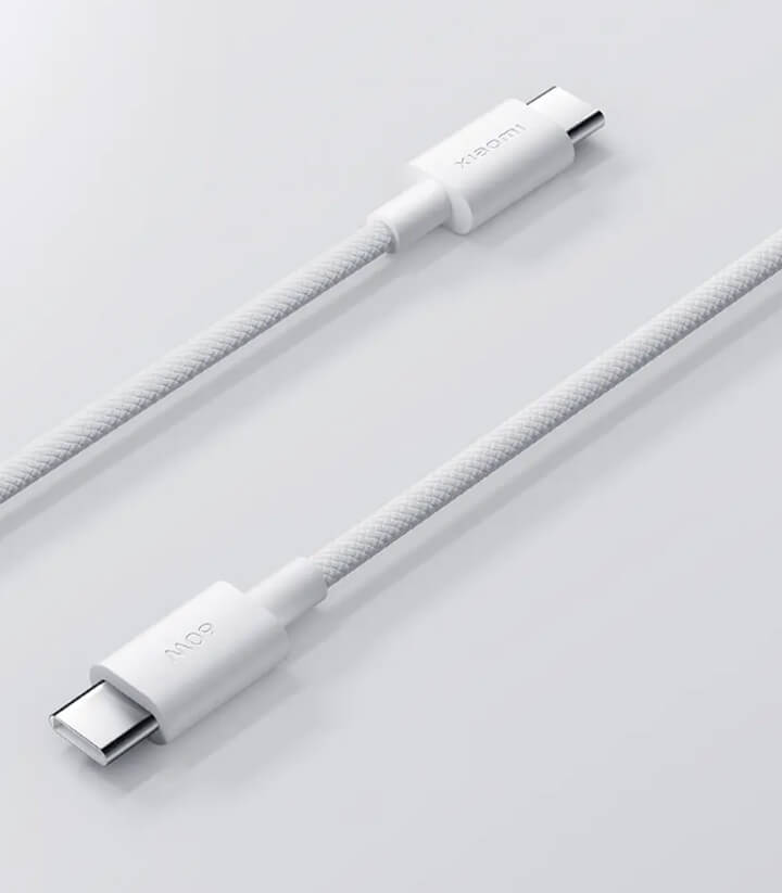 Xiaomi 3A Braided USB-C To USB-C Cable (1m)