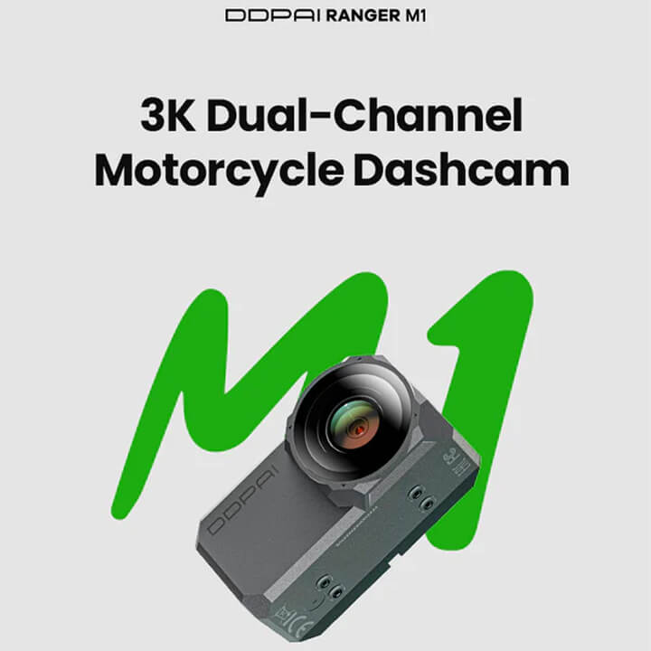 RANGER M1 3K Motorcycle Dashcam