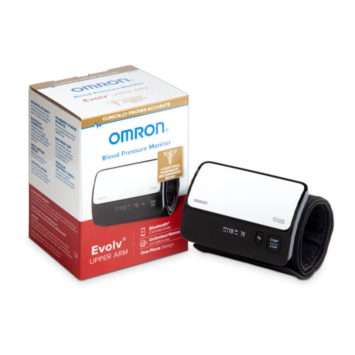OMRON Evolv Wireless Upper Arm Blood Pressure Monitor