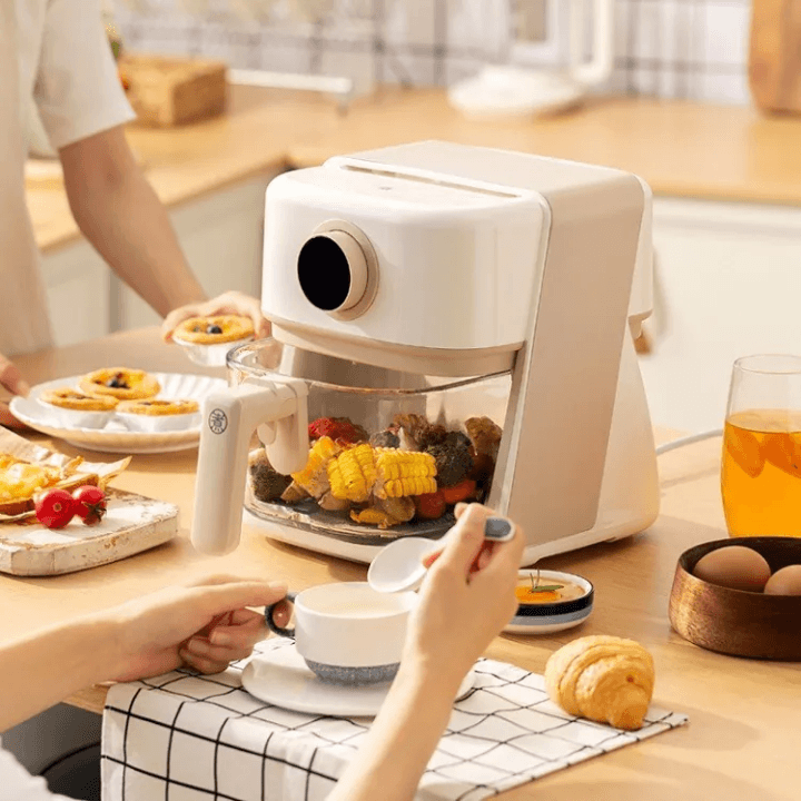 Zhiwu Boiling Visual Air Fryer Transparent Glass