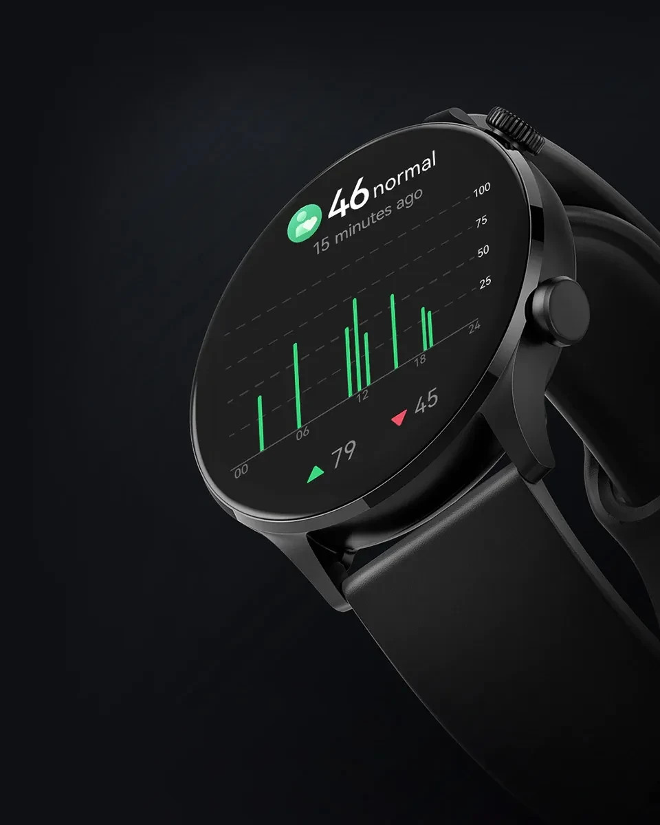 Haylou Solar Plus RT3 stress level monitoring screen