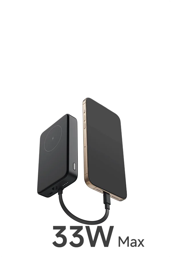 Xiaomi 33w Magnetic Power Bank 10000 Integrated Cable