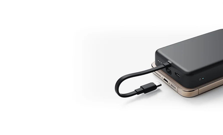 Xiaomi 33w Magnetic Power Bank 10000 Integrated Cable