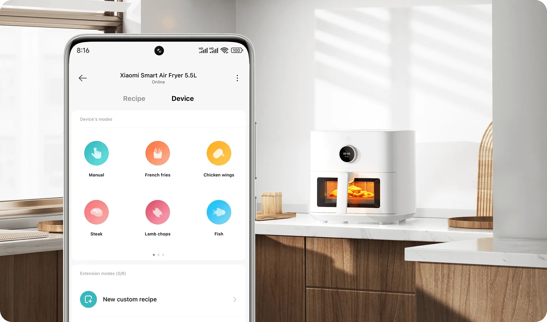Xiaomi Smart Air Fryer 5 5 Liter